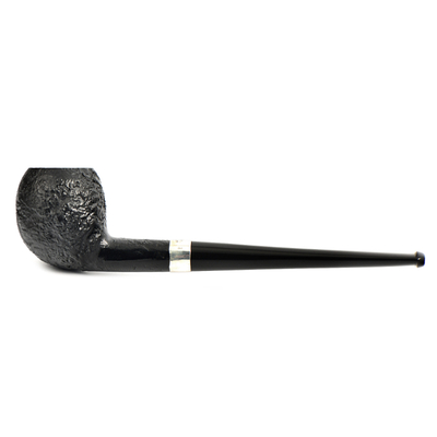 Курительная трубка Peterson Junior SandBlast - Silver Mounted Acorn, без фильтра