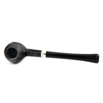Курительная трубка Peterson Junior SandBlast - Silver Mounted Acorn, без фильтра