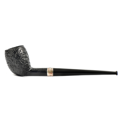 Курительная трубка Peterson Junior SandBlast - Silver Mounted Belge, без фильтра
