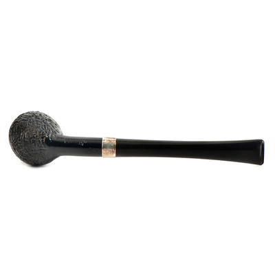 Курительная трубка Peterson Junior SandBlast - Silver Mounted Belge, без фильтра