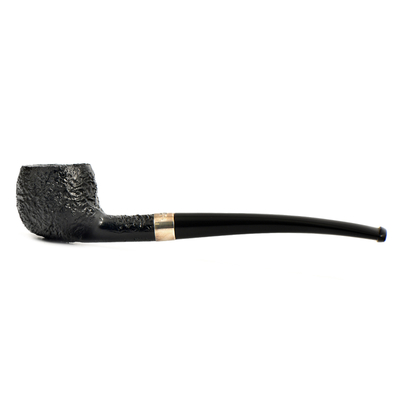 Курительная трубка Peterson Junior SandBlast - Silver Mounted Prince, без фильтра