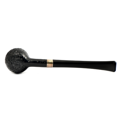 Курительная трубка Peterson Junior SandBlast - Silver Mounted Prince, без фильтра