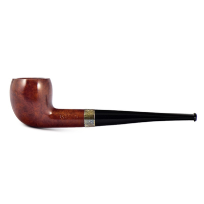 Курительная трубка Peterson Junior Terracotta - Pear - Silver Mounted, без фильтра