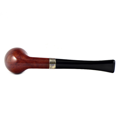 Курительная трубка Peterson Junior Terracotta - Pear - Silver Mounted, без фильтра