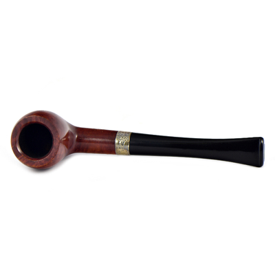 Курительная трубка Peterson Junior Terracotta - Pear - Silver Mounted, без фильтра