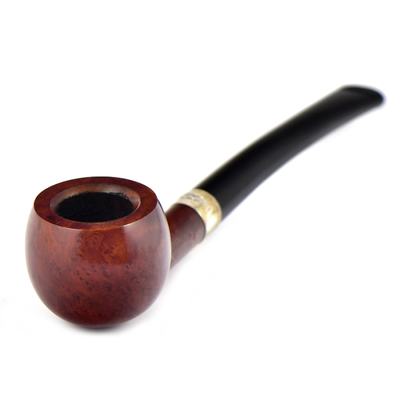 Курительная трубка Peterson Junior Terracotta - Prince - Silver Mounted, без фильтра
