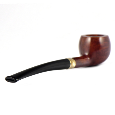 Курительная трубка Peterson Junior Terracotta - Prince - Silver Mounted, без фильтра