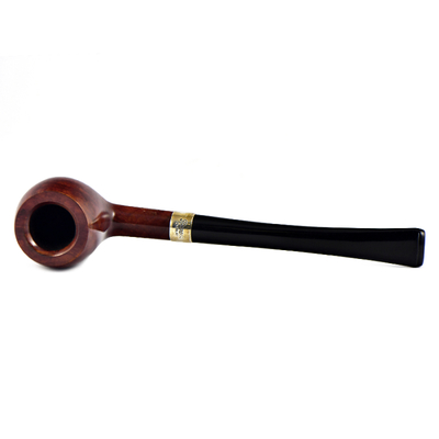 Курительная трубка Peterson Junior Terracotta - Prince - Silver Mounted, без фильтра