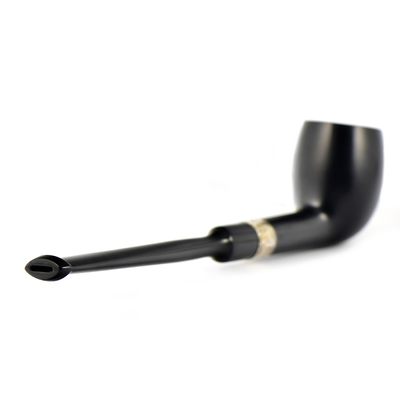 Курительная трубка Peterson Speciality Pipes - Belgique - Ebony Silver Mounted, без фильтра