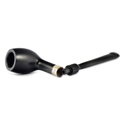 Курительная трубка Peterson Speciality Pipes - Belgique - Ebony Silver Mounted, без фильтра