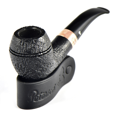 Курительная трубка Peterson Sherlock Holmes - Christmas 2021 - Sandblast - Deerstalker, без фильтра