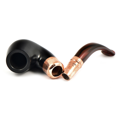 Курительная трубка Peterson Christmas Pipe 2024 Ebony 230, без фильтра