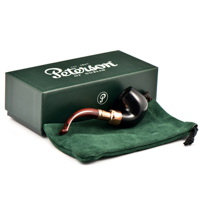 Курительная трубка Peterson Christmas Pipe 2024 Ebony 230, без фильтра