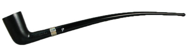 Курительная трубка Peterson Churchwarden - Ebony Dublin Silver