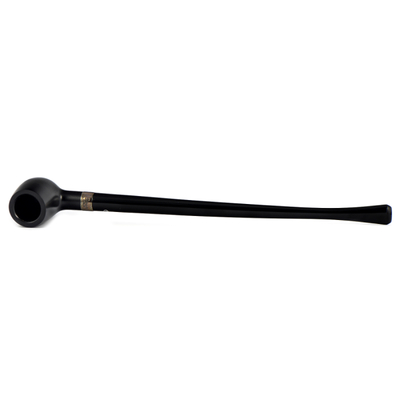 Курительная трубка Peterson Churchwarden - Ebony Barel Silver, без фильтра