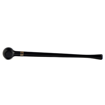 Курительная трубка Peterson Churchwarden - Ebony Barel Silver, без фильтра