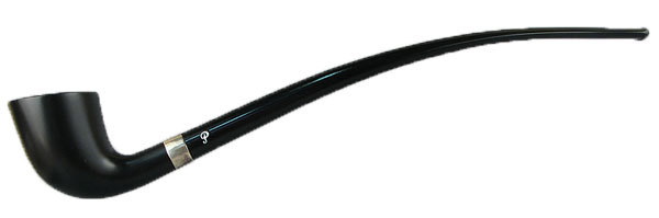 Курительная трубка Peterson Churchwarden - Ebony D6 Silver