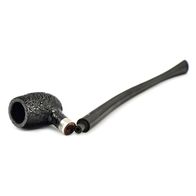 Курительная трубка Peterson Churchwarden SandBlast Barel, без фильтра