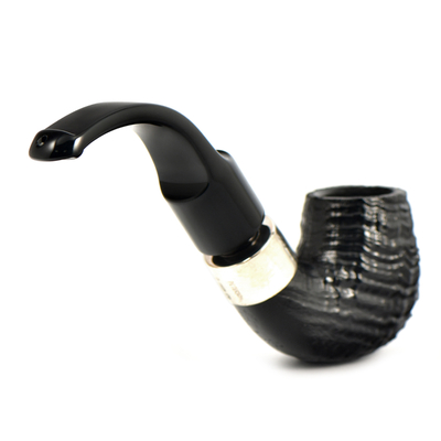 Курительная трубка Peterson De Luxe System SandBlast 20s P-Lip, 9 мм