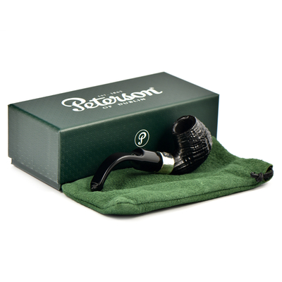 Курительная трубка Peterson De Luxe System SandBlast 20s P-Lip, 9 мм