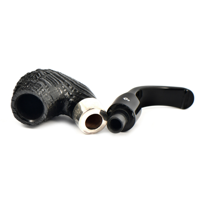 Курительная трубка Peterson De Luxe System SandBlast 20s P-Lip, 9 мм