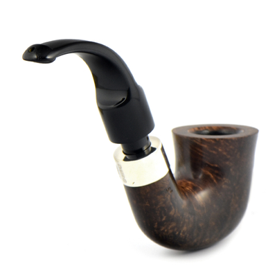 Курительная трубка Peterson De Luxe System Dark Smooth 5s, без фильтра