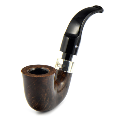 Курительная трубка Peterson De Luxe System Dark Smooth 5s, без фильтра