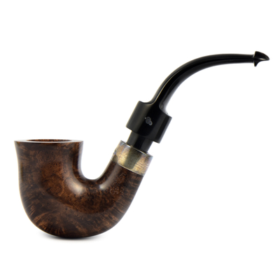 Курительная трубка Peterson De Luxe System Dark Smooth XL 5s, без фильтра