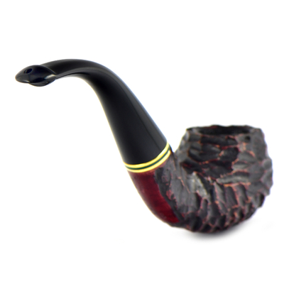Курительная трубка Peterson Emerald Rustic 03 P-Lip, 9 мм