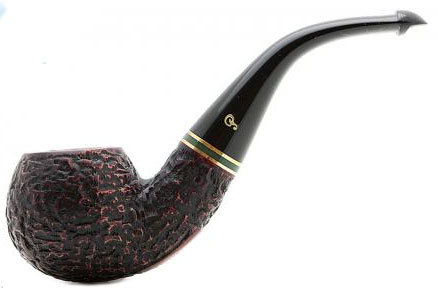 Курительная трубка Peterson Emerald Rustic 03, 9 мм