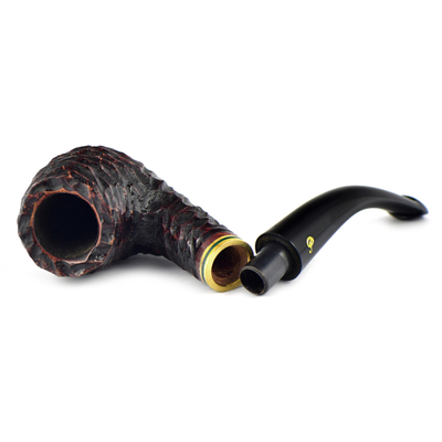 Курительная трубка Peterson Emerald Rustic 69 P-Lip, 9 мм