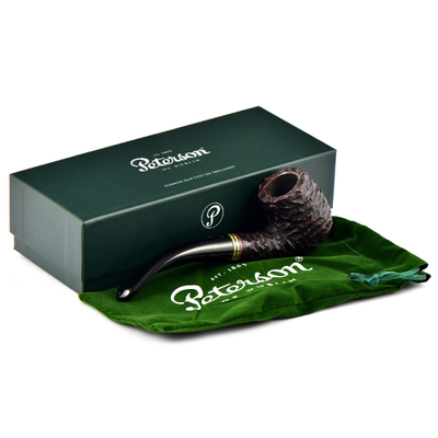 Курительная трубка Peterson Emerald Rustic 69 P-Lip, 9 мм