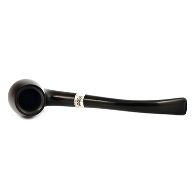 Курительная трубка Peterson Junior Heritage - Silver Mounted Bent Billiard, без фильтра