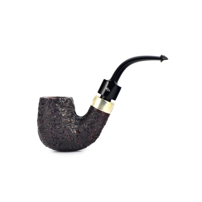 Курительная трубка Peterson House Pipe - Rusticated - Bent P-Lip, 9 мм