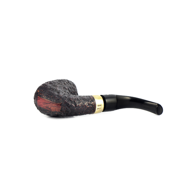 Курительная трубка Peterson House Pipe - Rusticated - Bent P-Lip, 9 мм