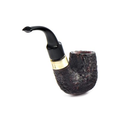 Курительная трубка Peterson House Pipe - Rusticated - Bent P-Lip, 9 мм