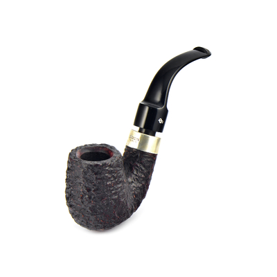 Курительная трубка Peterson House Pipe - Rusticated - Bent P-Lip, 9 мм