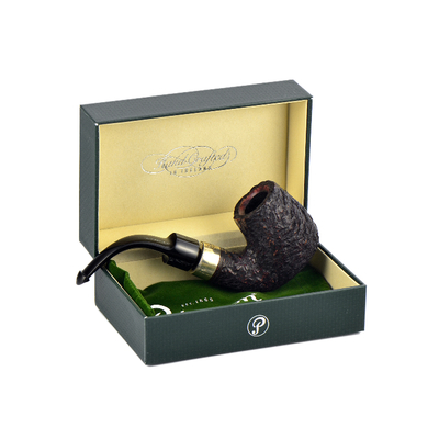 Курительная трубка Peterson House Pipe - Rusticated - Bent P-Lip, 9 мм