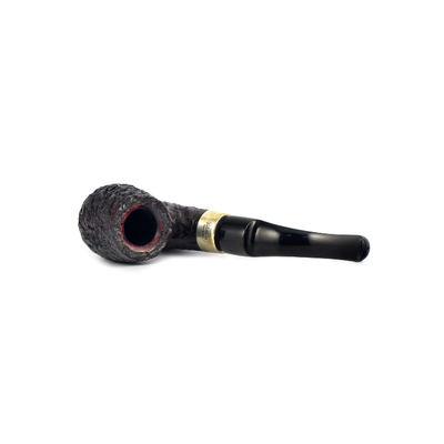 Курительная трубка Peterson House Pipe - Rusticated - Bent P-Lip, 9 мм