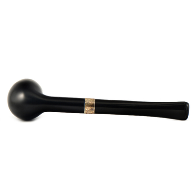 Курительная трубка Peterson Junior Ebony - Straight Billiard - Silver Mounted, без фильтра