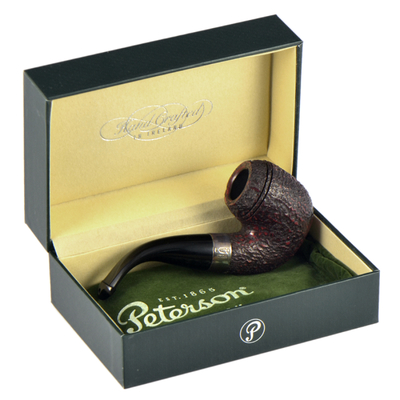 Курительная трубка Peterson Sherlock Holmes - Rustic - Baskerville P-Lip, 9 мм