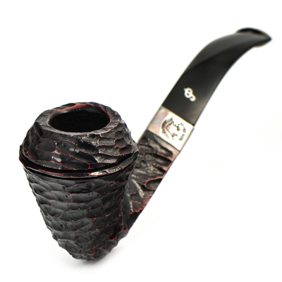 Курительная трубка Peterson Sherlock Holmes - Rustic - Hansom P-Lip, без фильтра