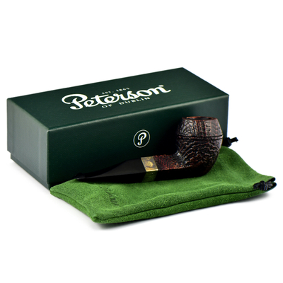 Курительная трубка Peterson Sherlock Holmes - Rustic - Hudson P-Lip, без фильтра