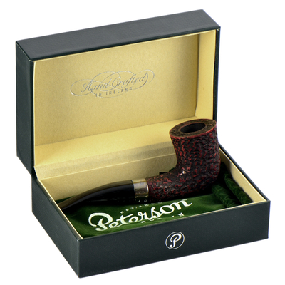 Курительная трубка Peterson Sherlock Holmes - Rustic - Mycroft P-Lip, 9 мм