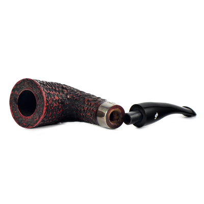 Курительная трубка Peterson Sherlock Holmes - Rustic - Mycroft P-Lip, 9 мм