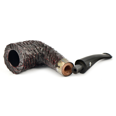Курительная трубка Peterson Sherlock Holmes - Rustic - Mycroft P-Lip, без фильтра
