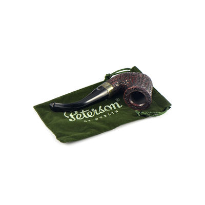 Курительная трубка Peterson Sherlock Holmes - Rustic - Original P-Lip, 9мм
