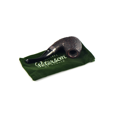 Курительная трубка Peterson Sherlock Holmes - Rustic - Professor P-Lip, 9мм