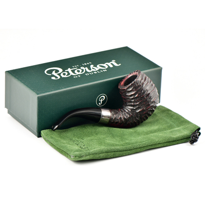 Курительная трубка Peterson Sherlock Holmes - Rustic - Professor P-Lip, без фильтра