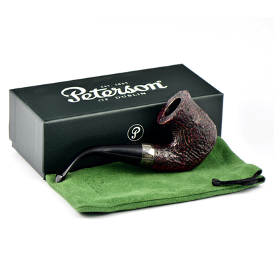 Курительная трубка Peterson Sherlock Holmes - SandBlast - Original P-Lip, 9мм